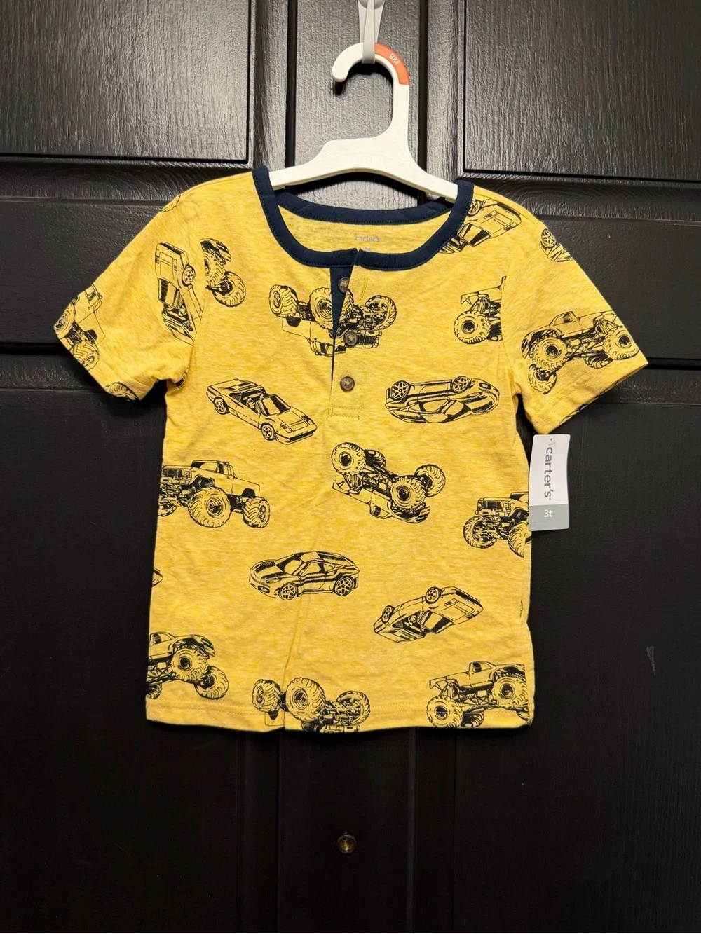 Carters boys 3M vehicle print T-Shirt New with tags